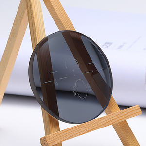 Lentes Ópticas de Resina Monofocales/Progresivas con Recubrimiento Fotocromático Transparente HMC+UV420 de 1.56 al por Mayor - Product Image 3