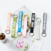 Cordon de poignet portable en polyester personnalisé pour bouteille de sport et téléphone portable, cadeau promotionnel en gros