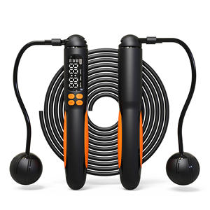 Corde à sauter intelligente avec compteur électronique, rechargeable, en fil d'acier, équipement de fitness pour adultes, unisexe, en matériau ABS - Product Image 3