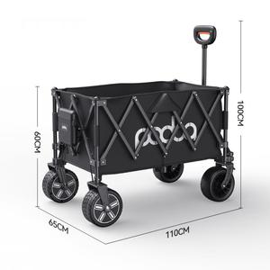 Jardim ao ar livre Multi-funcional Folding Camping Carrinho De Praia Portátil Carrinho Elétrico Recarregável Wagon <span class=keywords><strong>Beach</strong></span> Wagon - Product Image 2