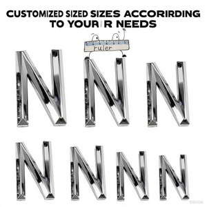 Pegatinas con <span class=keywords><strong>Emblema</strong></span> de Letras y Números de Placa de Gel 3D Autoadhesivas Personalizadas para Uso en Coche del Reino Unido - Product Image 2