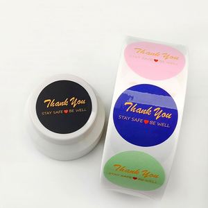 Etiqueta Adhesiva de Agradecimiento Más Vendida, Etiquetas de Agradecimiento con Forma de Corazón para Venta al por Mayor - Product Image 6