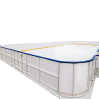 ZSPE personnalisé haute résistance au choc hockey en plastique clôture barrière dasher conseil hdpe synthétique patinoire dasher conseil
