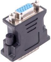 Double Moniteur Système 59 Broches DMS59 Mâle à 15Pin VGA RGB Femme Extension Adaptateur pour PC Carte Graphique