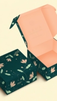 Échantillon Gratuit : Boîte d'Emballage de Luxe en Carton Ondulé Rose Personnalisée pour Vêtements, Envoi de Chaussettes, Logo Personnalisé
