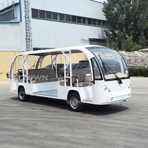 ZOWN China 8-15 Seater Electric Truck Four-<b>Wheel</b> Drive Lead Acid Battery 30km/h Passengers Sightseeing Customized Color - Product Image 5