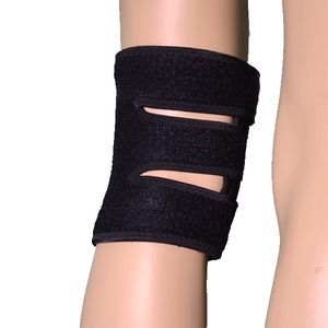 Genouillères en silicone, manches pour le Sport, tricot pressurisé, <span class=keywords><strong>course</strong></span> à <span class=keywords><strong>pied</strong></span>, cyclisme, basket-ball, Fitness, respirant - Product Image 3