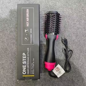 Brosses à cheveux électriques portables en gros 2-en-1 : brosse soufflante, sèche-cheveux, <span class=keywords><strong>fer</strong></span> à <span class=keywords><strong>boucler</strong></span> et lisseur pour usage domestique - Product Image 1