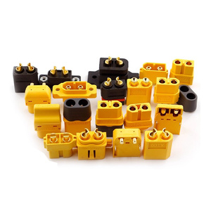 Amass XT60 Series XT60U XT60H XT60PW XT60PB High Current 30A Gold Plated Male Female Connector for RC <b>Drone</b> <b>Battery</b> Power - Product Image 4