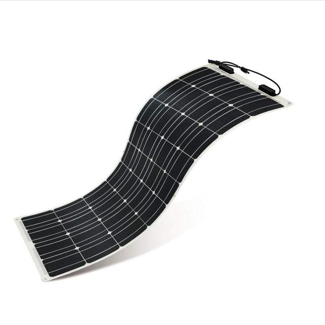 CE Certified Flexible Poly Crystalline Solar Panels 100W 12V Product Category