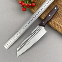 Hot Sell Japans Koksmes Gesmeed Huishoudelijke Groente Keuken Bestek Met Scherpe Rand Metaal En Staal Materiaal