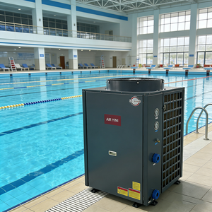 Calentador de <span class=keywords><strong>Piscina</strong></span> R32 de Fábrica, Bomba de Calor para <span class=keywords><strong>Piscina</strong></span> de 25KW, Calentadores de Agua para Proyectos Comerciales, para Todas las Estaciones del Año - Product Image 1