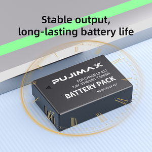 PUJIMAX 7.4V 1040mAh LP-E17 แบตเตอรี่สำหรับแคนนอน EOS R8 <span class=keywords><strong>R10</strong></span> R50 R50 V R100 RP 850D Rebel T8i 77D 9000D 800D Rebel T7i กล้อง - Product Image 4