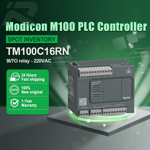 SCH-neider โมดูล PLC TM100C16RN ของแท้ใหม่ Modicon ชุด M100ชุด9I/7O รีเลย์220VAC TM100C16RN ตัวควบคุมลอจิกโปรแกรมได้ - Product Image 1