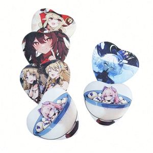 เข็มกลัดโลหะรูปหัวใจพิมพ์ลาย UV โลโก้ตามสั่ง สำหรับโปรโมชั่น ขายส่ง - Product Image 4