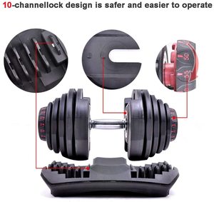 Set di <span class=keywords><strong>Manubri</strong></span> Automatici da 40kg per Palestra Domestica, Peso Regolabile, Allenatore Muscolare, <span class=keywords><strong>Manubri</strong></span> per Sollevamento Pesi per Uso Domestico - Product Image 3