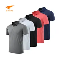 Snel Droog Effen Polyester Polo T Shirts Custom Afdrukken Vlakte Droog Fit 100% Katoen Polo Shirts