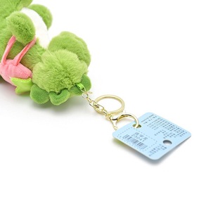 Adorable <span class=keywords><strong>Dragon</strong></span> Écolier Traîneau en Peluche Vert avec Sac à Dos et Porte-clés Dinosaure, Poupée Jouet 12cm pour Enfants de 5 à 7 Ans - Product Image 3