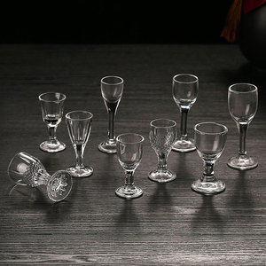 Verre à <span class=keywords><strong>whisky</strong></span> vintage à trois pieds, empereur, 100 ml, verre à bière transparent unique, verre à shot - Product Image 6