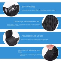 Attelle de soutien pour pattes arrière de chien, ceinture de correction pour articulation de la hanche, attelle de genou pour rééducation des lésions des ligaments, protection articulaire