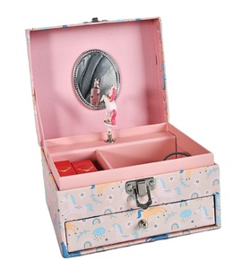 Ciliegia custom LOGO formato principessa ballerina portagioie portagioie portagioie bambina piccolo carillon - Product Image 1