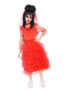 Disfraz Infantil de Bruja del Infierno XJ Halloween 2 - Beetlejuice para Actuaciones Familiares - Product Image 1