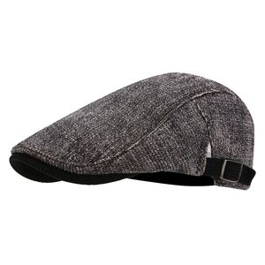 High Quality Fashion Classic Unisex Newsboy <b>Cap</b> Beret <b>Wool</b> Felt Sports Casual Outdoor <b>Flat</b> <b>Cap</b> - Product Image 4