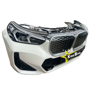 Parachoques delantero original usado para X1 iX1 U11 U12 2023 con radiador, marco del tanque y ventilador electrónico - Product Image 2