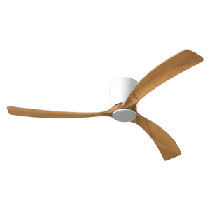 Ventilador de Techo LED de Metal DC de 42 y 52 Pulgadas con Tres Aspas, Control Remoto y Tecnología Inteligente Silenciosa - Product Image 1