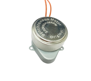 Hysterese-Synchronmotor <span class=keywords><strong>TH</strong></span>-204 Einphasig AC 230V 4U/min 6W Zahnhöhe 5MM Buchse 6,3MM Klasse F 2-Wege - Product Image 1