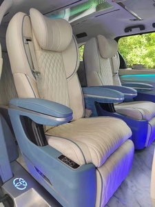 Asiento de Coche Eléctrico Reclinable de Cuero de Lujo VIP para Modificación para <span class=keywords><strong>Kia</strong></span> Carnival, Toyota <span class=keywords><strong>Sienna</strong></span> 653T, 652T, etc. - Product Image 4