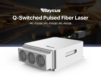 Nouvelle source laser à fibre pulsée Q-Switched 20W 30W 50W pour le marquage, la gravure et la gravure profonde des métaux, compatible avec RFL-P20QB P30QB P50QB