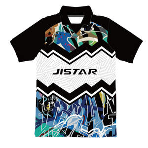 T-shirts d'impression numérique uniforme 100% Polos en polyester pour homme grande taille polos de <span class=keywords><strong>golf</strong></span> de sport unis vierges pour hommes - Product Image 1