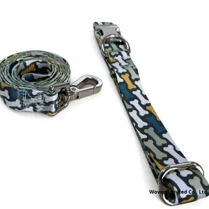 Kalung Anjing Anti-Hilang <span class=keywords><strong>Golden</strong></span> Retriever Ukuran Sedang/Besar & Kecil Desain Teddy Bahan Polyester/<span class=keywords><strong>Nylon</strong></span> Semua Musim Perlengkapan Tali Kekang - Product Image 2