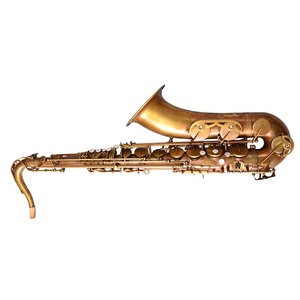 <span class=keywords><strong>Saxophone</strong></span> ténor professionnel bB en laiton jaune laqué or, instrument à vent avec accessoires complets - Product Image 1