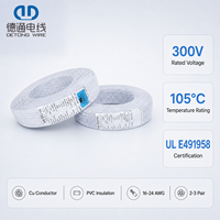 Câble interne 2651 18AWG, deux à trois conducteurs, PVC, cuivre, UL758/CAS C22.2 N°210, 300V, 105 ℃   Câblage des appareils électroménagers