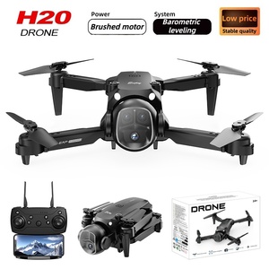 Drone Telecomandato 4K H20 per Fotografia Aerea ad Alta Definizione, Quadricottero con Occhiali VR, Droni per Principianti - Product Image 1