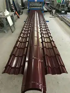 Rouleau de capsulage de crête de toit en métal de haute qualité formant la machine/tuile de crête de toiture faisant la machine