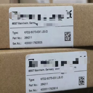 KFD2-SOT3-EX1ใหม่. Lb.io Barrier ใหม่ต้นฉบับคลังสินค้าพร้อมใช้งานตัวควบคุมการเขียนโปรแกรม PLC อัตโนมัติสำหรับอุตสาหกรรม - Product Image 1