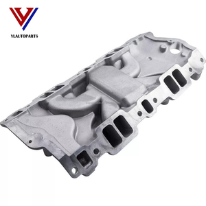 Colector de admisión 1955-1986 para Sbc para Chevy aluminio doble plano Rpm admisión <span class=keywords><strong>350</strong></span> 383 400 - Product Image 3