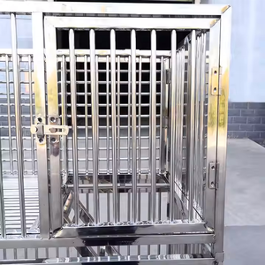 Grand PET veteriner kliniği üç katmanlı paslanmaz çelik kedi kafesi kedi ekran kafes veteriner ekipmanları - Product Image 3