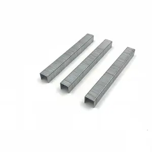 Top Selling Products N-Shaped Furniture Staples Large Quantity Galvanized Staples Code 1010 staples Nails
