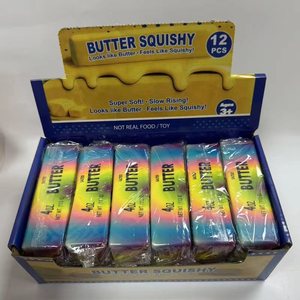 Nouvel Arrivage Jouet Squishy Beurre à Remontée Lente Anti-Stress pour Enfants et Adultes, Jouets Sensoriels Doux en Forme de Beurre, Vente en Gros - Product Image 3