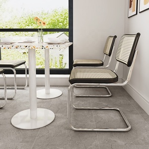 Set di mobili da ristorante Color pastello tavolo e sedie in cemento Rattan <span class=keywords><strong>Terrazzo</strong></span> - Product Image 3