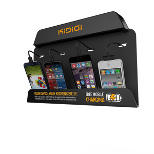 Station de recharge murale pour téléphone portable KiDiGi, chargeur rapide commercial, borne de recharge murale pour téléphone portable - Product Image 2