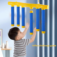 Enfants et adultes réflexes Drop Sticks Challenge Game Hand Eye Coordination Training Toy Stick Catching Reflex Game