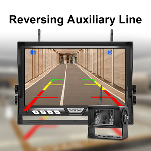 Customized Boot Logo DVR Monitor 10" Wireless Backup Camera System AHD Digital Reverse for Truck Trailer Wireless-10.1N-X38-1 Wi - Product Image 3