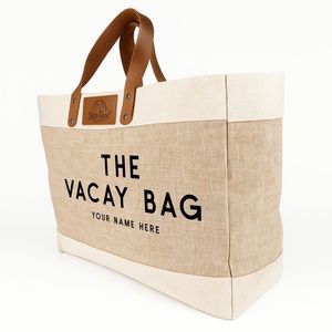 Bolsa de Yute con Diseño de Letras, Tamaño Extra Grande y Correa para el Hombro, para Tiendas Orgánicas y Compradores Ecológicos - Product Image 2