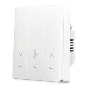 X807A Tuya WiFi controllo ventola a <span class=keywords><strong>5</strong></span> velocità funziona con Smart Life Home soggiorno camera da letto <span class=keywords><strong>Timer</strong></span> pulsante interruttore ventilatore da soffitto intelligente - Product Image 1