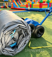 Machine à rouler gonflable électrique personnalisée SHINEWELL pour château gonflable
